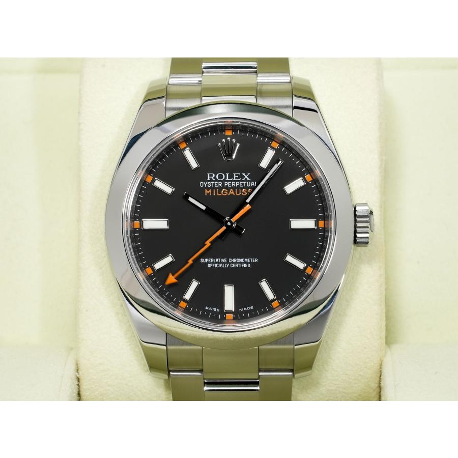 ロレックス ミルガウス Ref.116400 ステンレススチール ブラック文字盤 | ミルガウス | 01