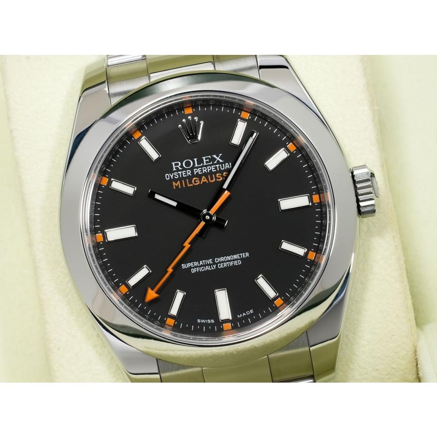 ロレックス ミルガウス Ref.116400 ステンレススチール ブラック文字盤 | ミルガウス | 02