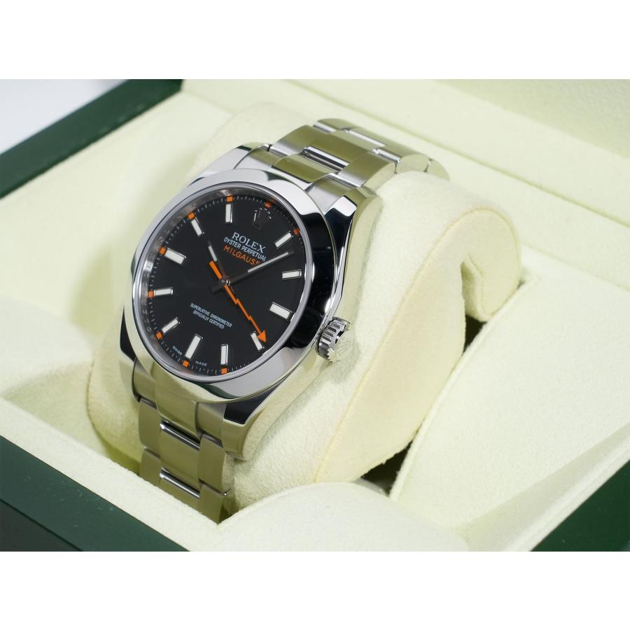 ロレックス ミルガウス Ref.116400 ステンレススチール ブラック文字盤 | ミルガウス | 03