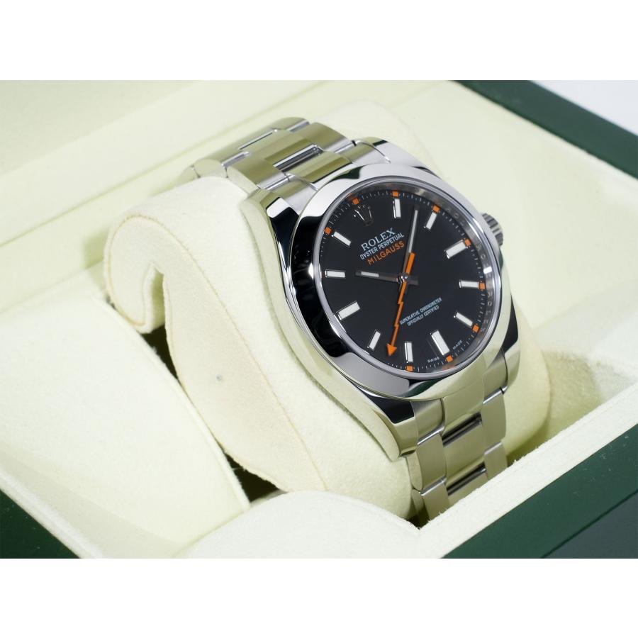ロレックス ミルガウス Ref.116400 ステンレススチール ブラック文字盤 | ミルガウス | 04