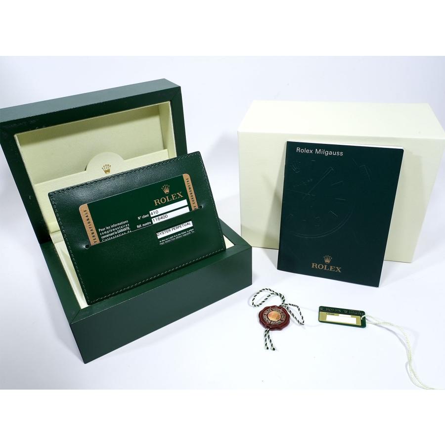 ロレックス ミルガウス Ref.116400 ステンレススチール ブラック文字盤 | ミルガウス | 09