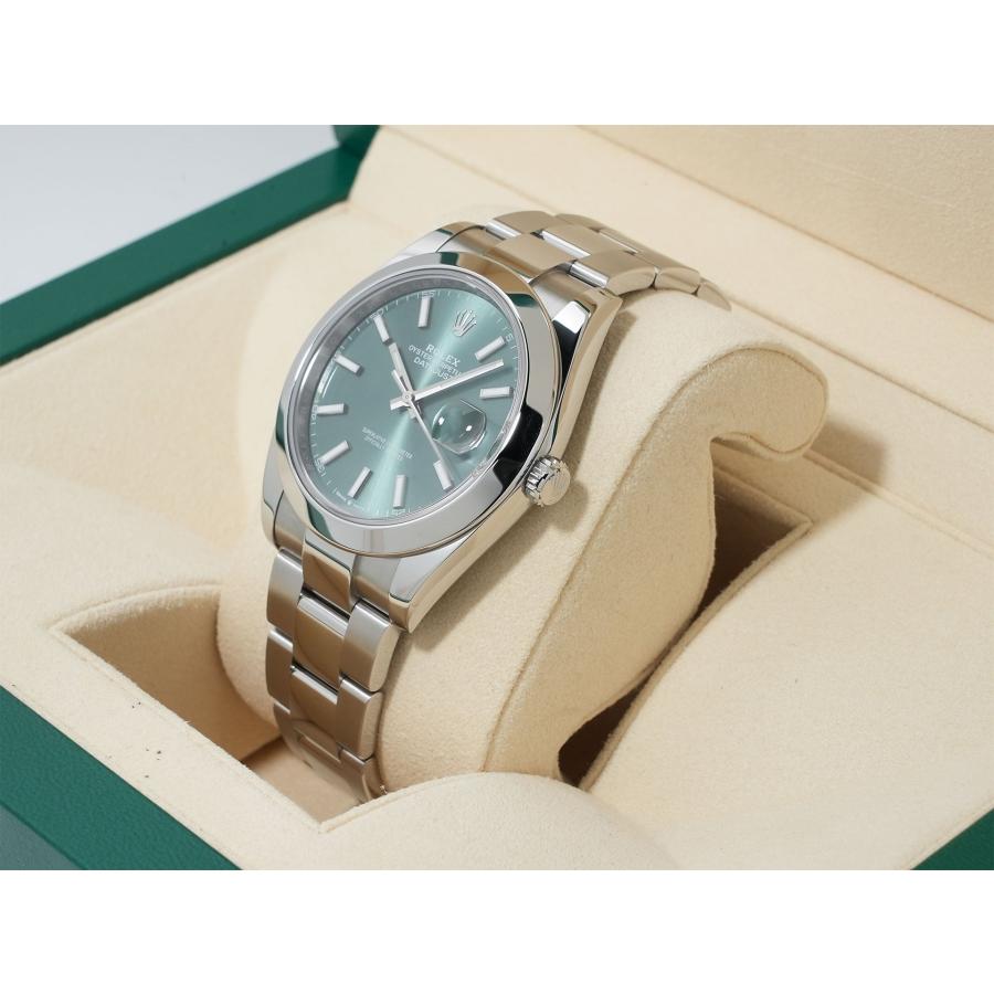ロレックス デイトジャスト41 Ref.126300 ステンレススチール ミントグリーン文字盤 オイスターブレスレット | デイトジャスト | 03