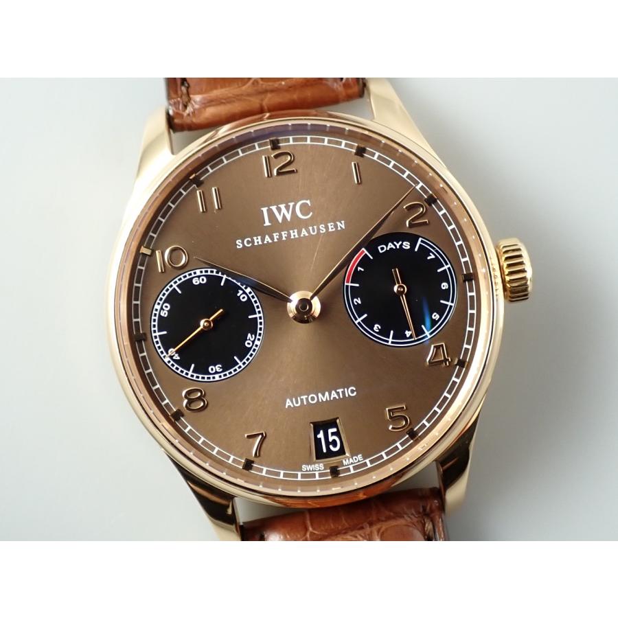 IWC ポルトギーゼ オートマティック 18K RED GOLD Ref.IW500124｜commitginza｜02