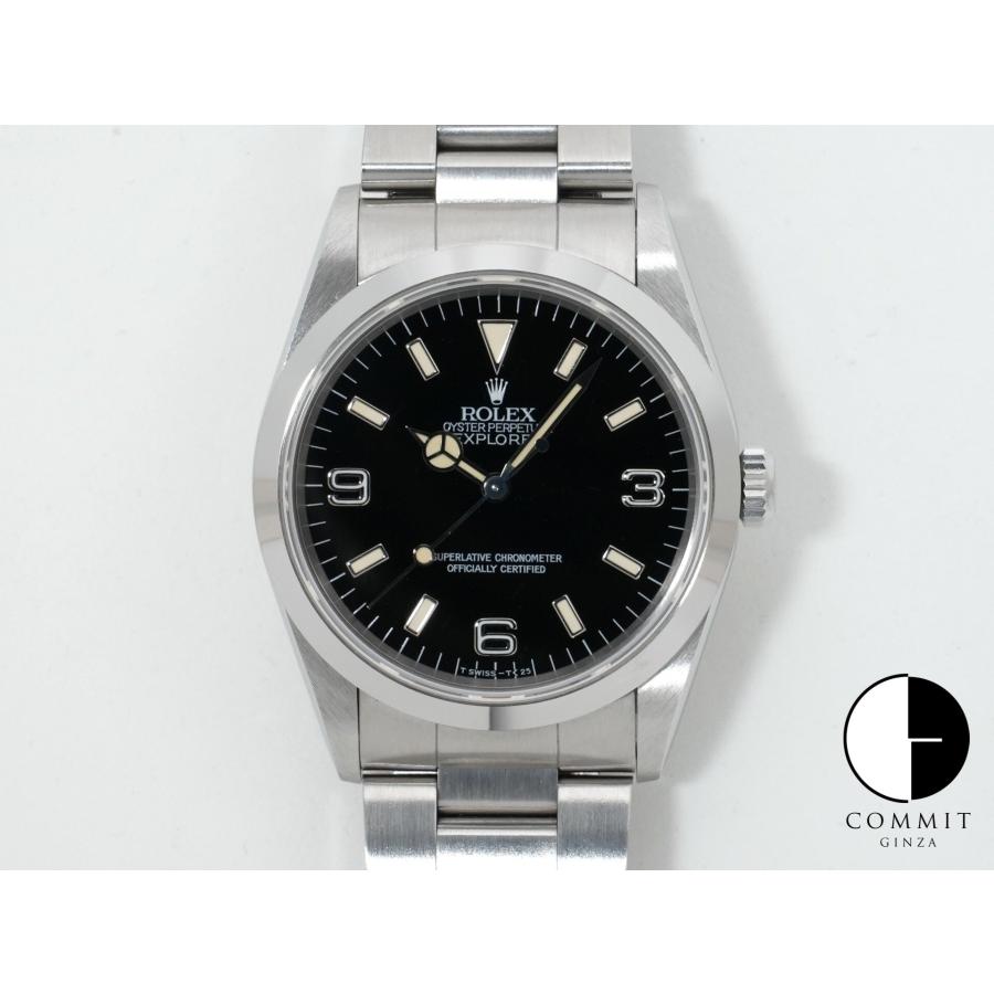 ロレックス エクスプローラーI Ref.14270 ステンレススチール ブラック文字盤 オイスターブレスレット | エクスプローラー（ROLEX）