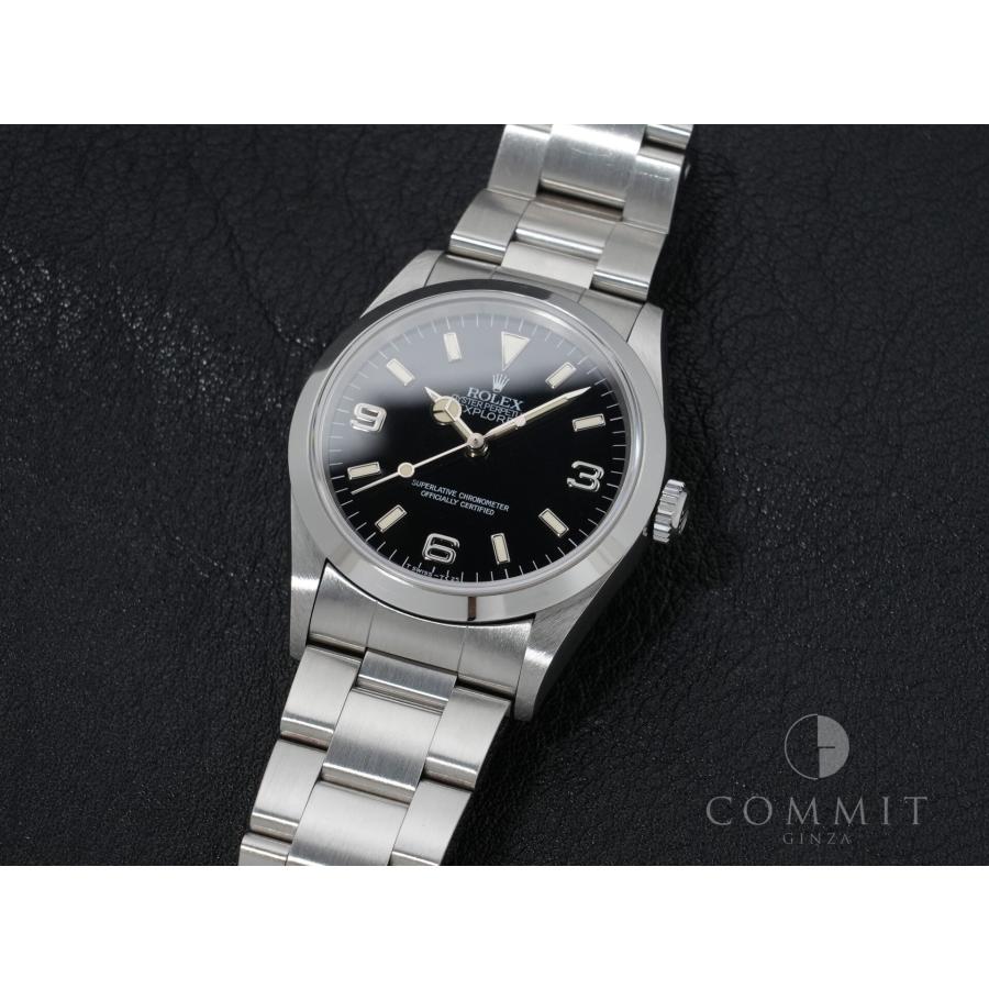 ロレックス エクスプローラーI Ref.14270 ステンレススチール ブラック文字盤 オイスターブレスレット | エクスプローラー（ROLEX） | 10