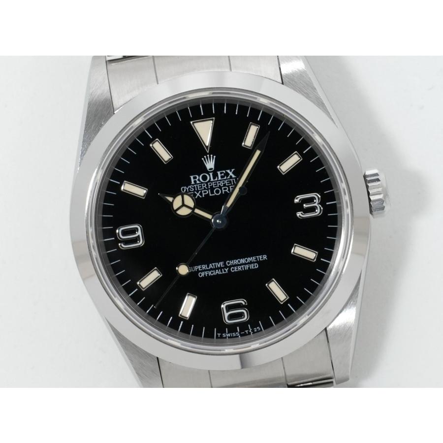 ロレックス エクスプローラーI Ref.14270 ステンレススチール ブラック文字盤 オイスターブレスレット | エクスプローラー（ROLEX） | 02
