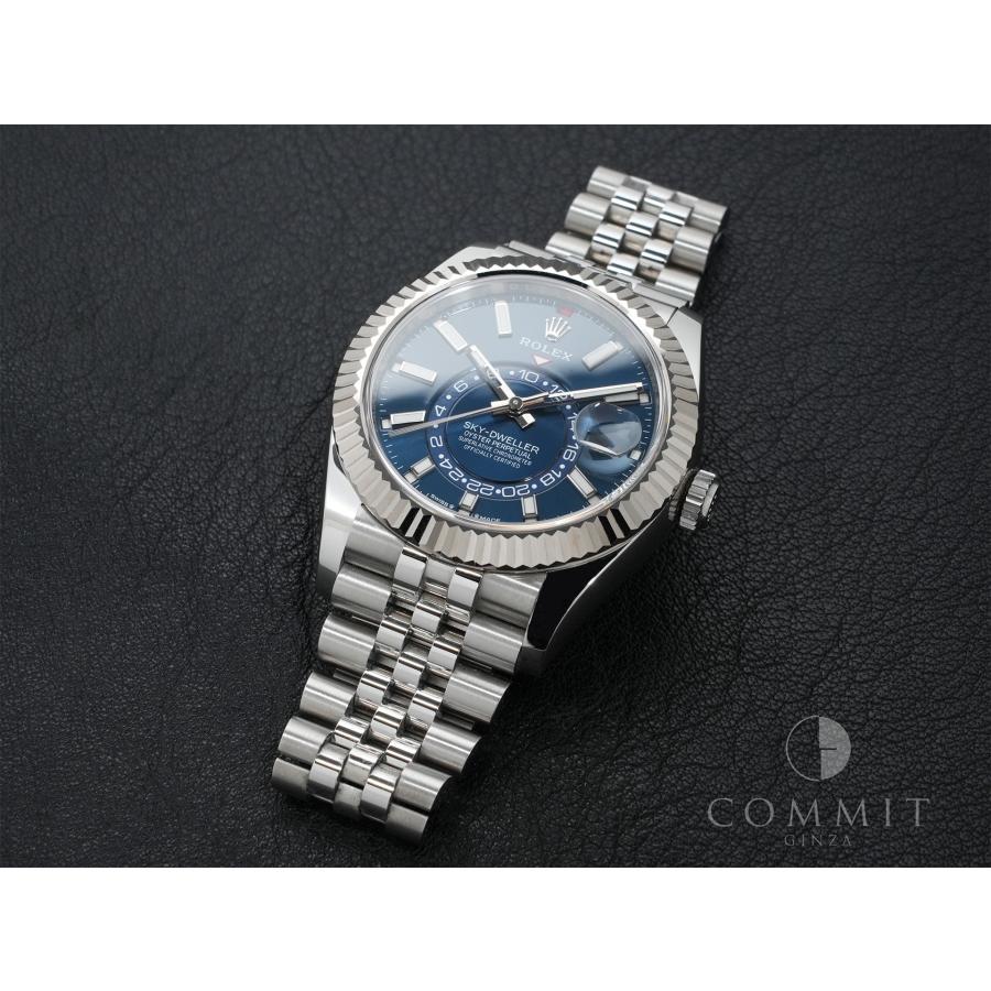 ロレックス スカイドゥエラー Ref.336934 ステンレススチール/ホワイトゴールド ブルー文字盤 ジュビリーブレスレット | スカイドゥエラー | 10
