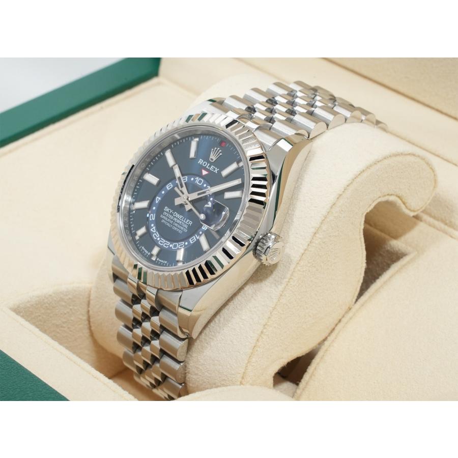 ロレックス スカイドゥエラー Ref.336934 ステンレススチール/ホワイトゴールド ブルー文字盤 ジュビリーブレスレット | スカイドゥエラー | 03