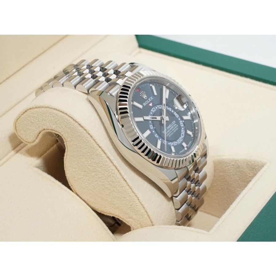 ロレックス スカイドゥエラー Ref.336934 ステンレススチール/ホワイトゴールド ブルー文字盤 ジュビリーブレスレット | スカイドゥエラー | 04