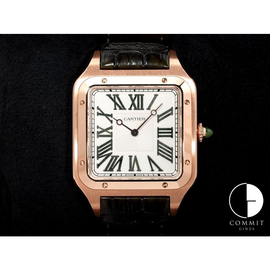 カルティエ サントス デュモン XL Ref.WGSA0083 ピンクゴールド ベージュ文字盤 | Cartier