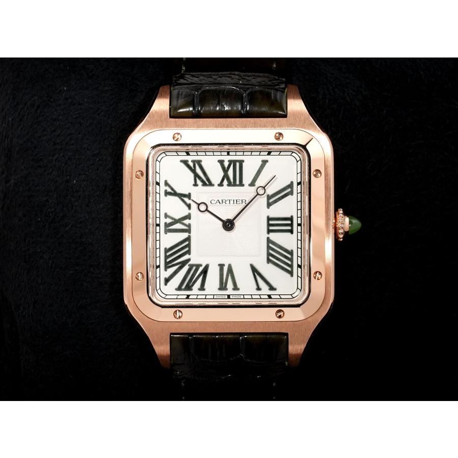 カルティエ サントス デュモン XL Ref.WGSA0083 ピンクゴールド ベージュ文字盤 | Cartier | 01