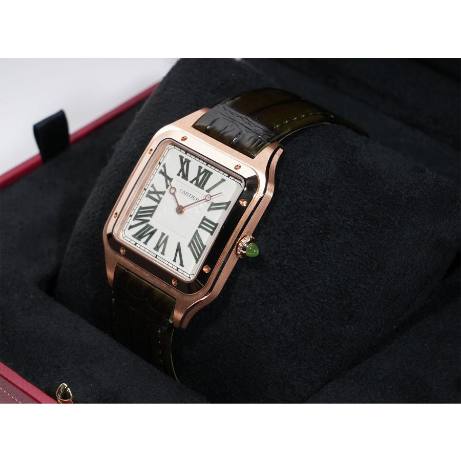 カルティエ サントス デュモン XL Ref.WGSA0083 ピンクゴールド ベージュ文字盤 | Cartier | 03