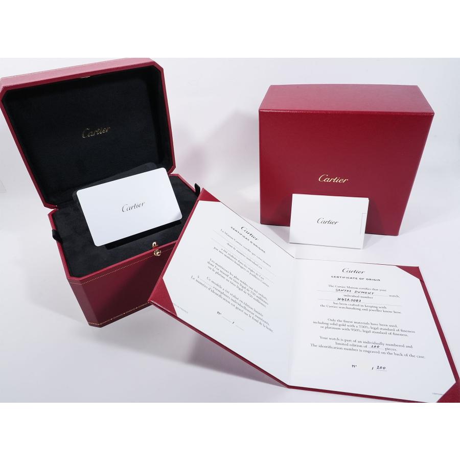 カルティエ サントス デュモン XL Ref.WGSA0083 ピンクゴールド ベージュ文字盤 | Cartier | 07