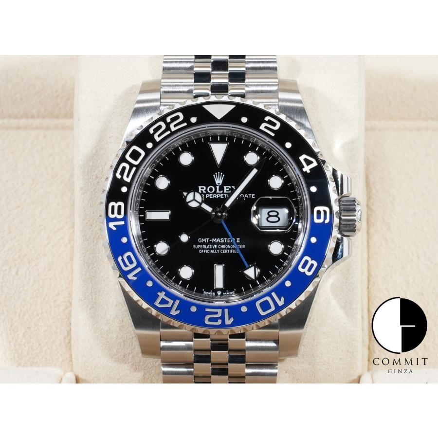 ロレックス GMTマスターII Ref.126710BLNR SS ブラック文字盤 ジュビリーブレスレット | GMTマスター