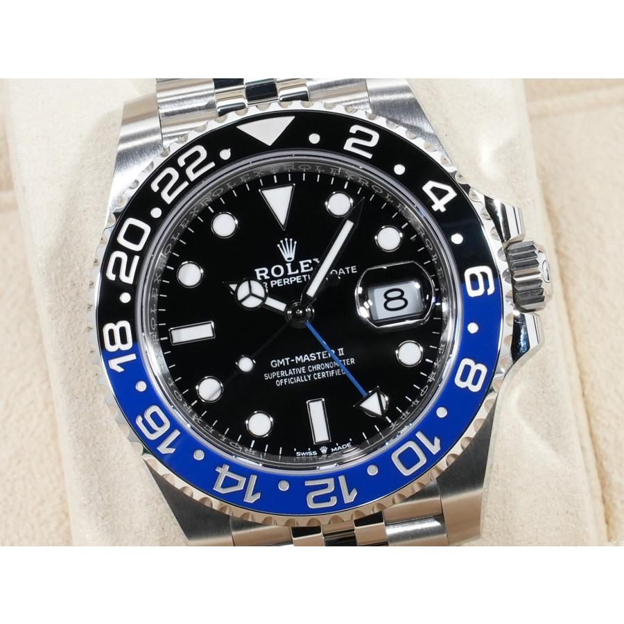 ロレックス GMTマスターII Ref.126710BLNR SS ブラック文字盤 ジュビリーブレスレット | GMTマスター | 02