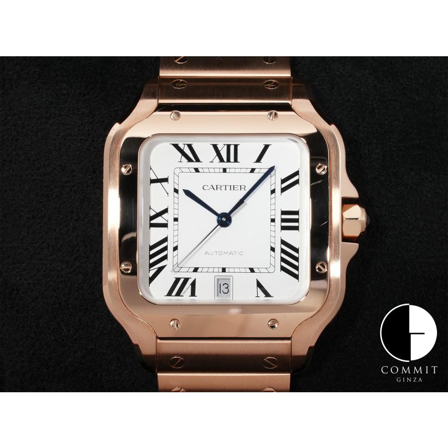 カルティエ サントス ドゥ カルティエ Ref.WGSA0018 ピンクゴールド シルバー文字盤 | Cartier