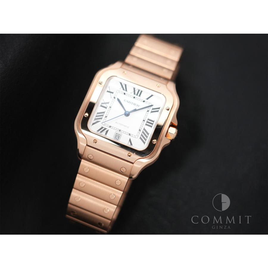 カルティエ サントス ドゥ カルティエ Ref.WGSA0018 ピンクゴールド シルバー文字盤 | Cartier | 10