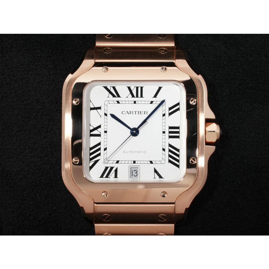 カルティエ サントス ドゥ カルティエ Ref.WGSA0018 ピンクゴールド シルバー文字盤 | Cartier | 01