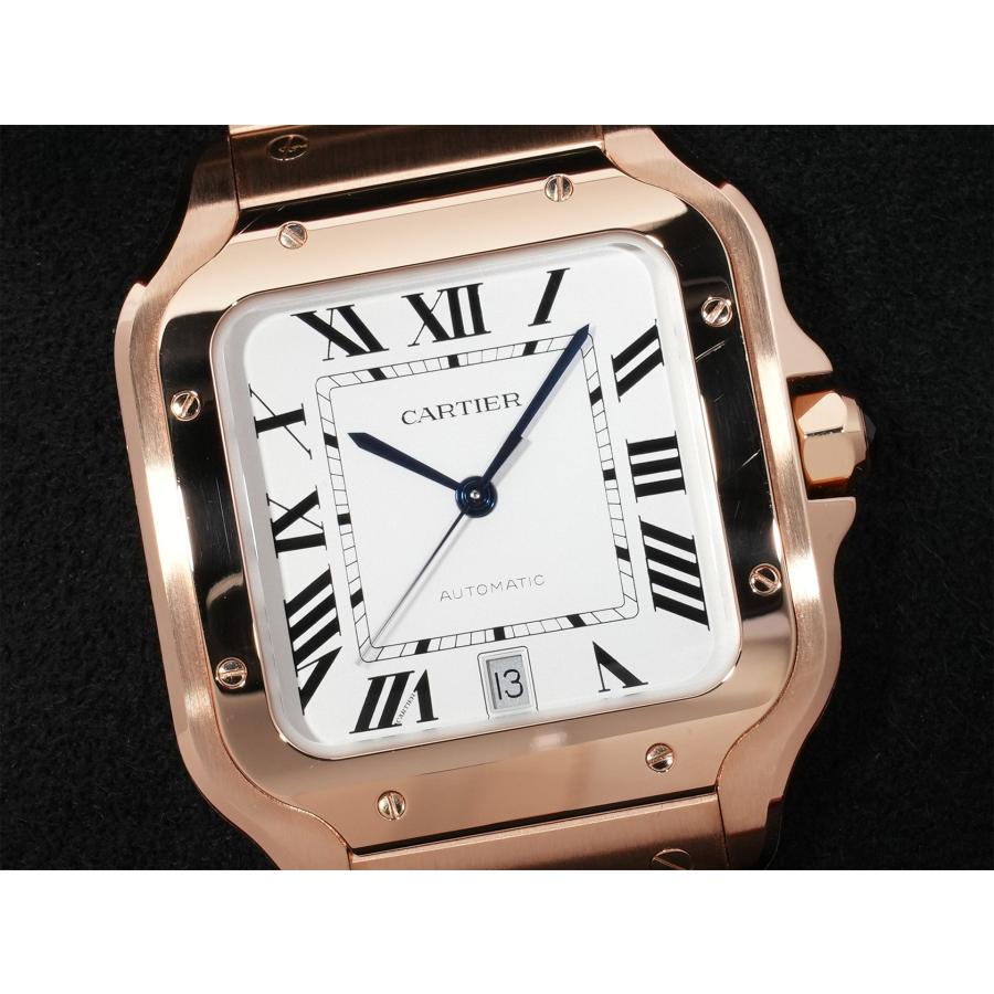 カルティエ サントス ドゥ カルティエ Ref.WGSA0018 ピンクゴールド シルバー文字盤 | Cartier | 02
