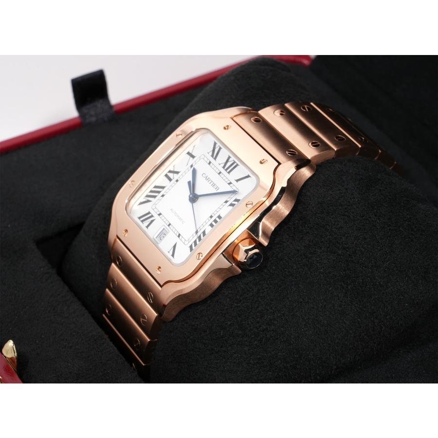カルティエ サントス ドゥ カルティエ Ref.WGSA0018 ピンクゴールド シルバー文字盤 | Cartier | 03