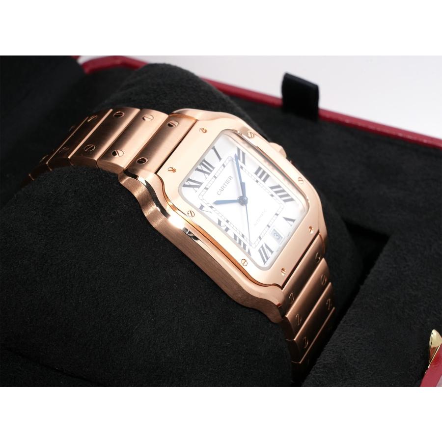 カルティエ サントス ドゥ カルティエ Ref.WGSA0018 ピンクゴールド シルバー文字盤 | Cartier | 04