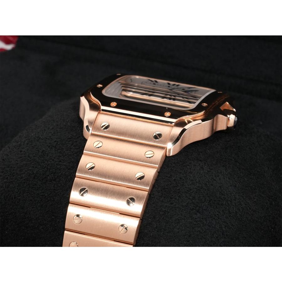 カルティエ サントス ドゥ カルティエ Ref.WGSA0018 ピンクゴールド シルバー文字盤 | Cartier | 05