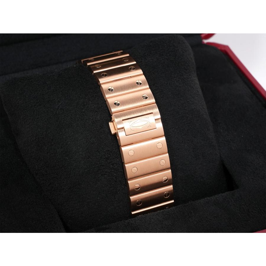 カルティエ サントス ドゥ カルティエ Ref.WGSA0018 ピンクゴールド シルバー文字盤 | Cartier | 06