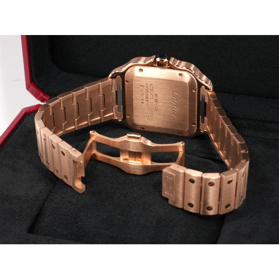 カルティエ サントス ドゥ カルティエ Ref.WGSA0018 ピンクゴールド シルバー文字盤 | Cartier | 07