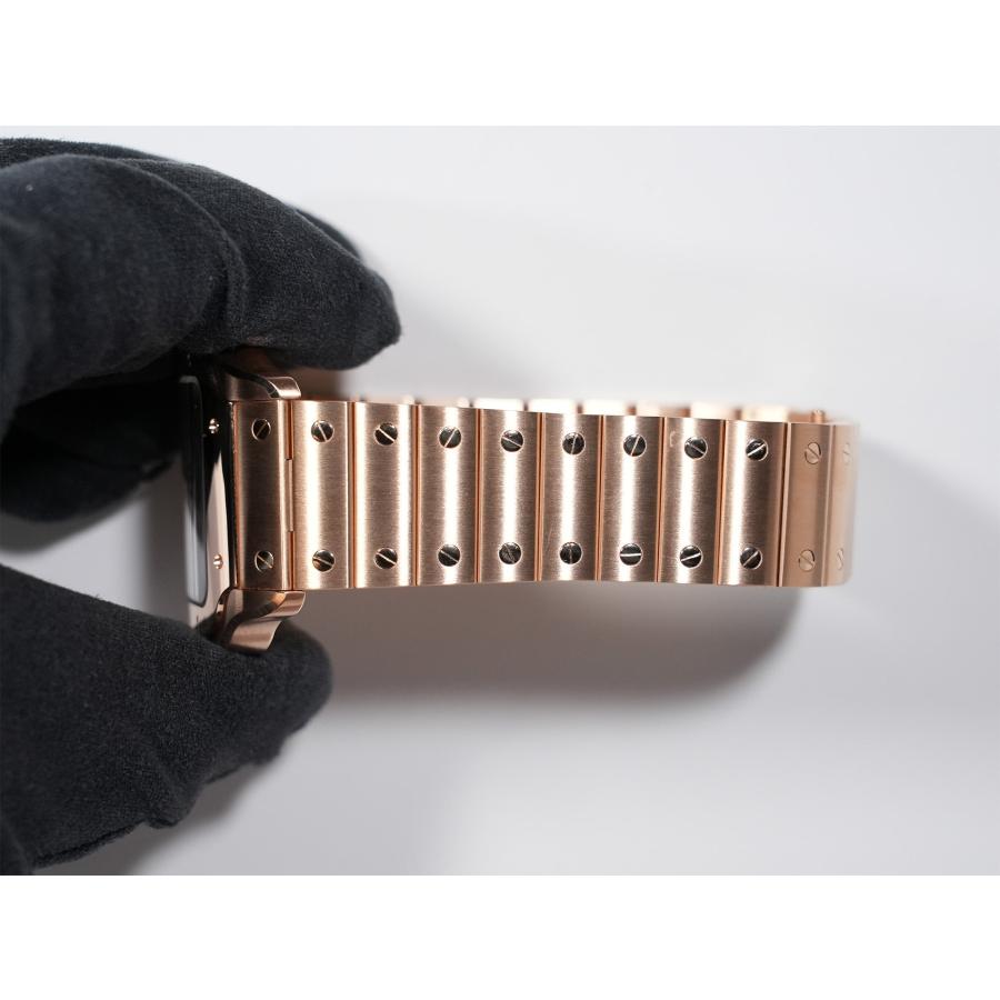 カルティエ サントス ドゥ カルティエ Ref.WGSA0018 ピンクゴールド シルバー文字盤 | Cartier | 08