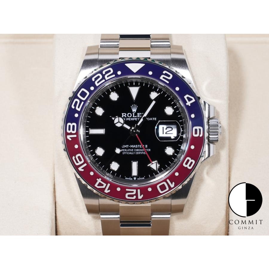 ロレックス GMTマスターII Ref.126710BLRO SS ブラック文字盤 オイスターブレスレット | GMTマスター