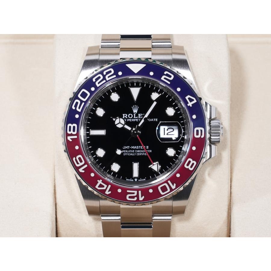 ロレックス GMTマスターII Ref.126710BLRO SS ブラック文字盤 オイスターブレスレット | GMTマスター | 01