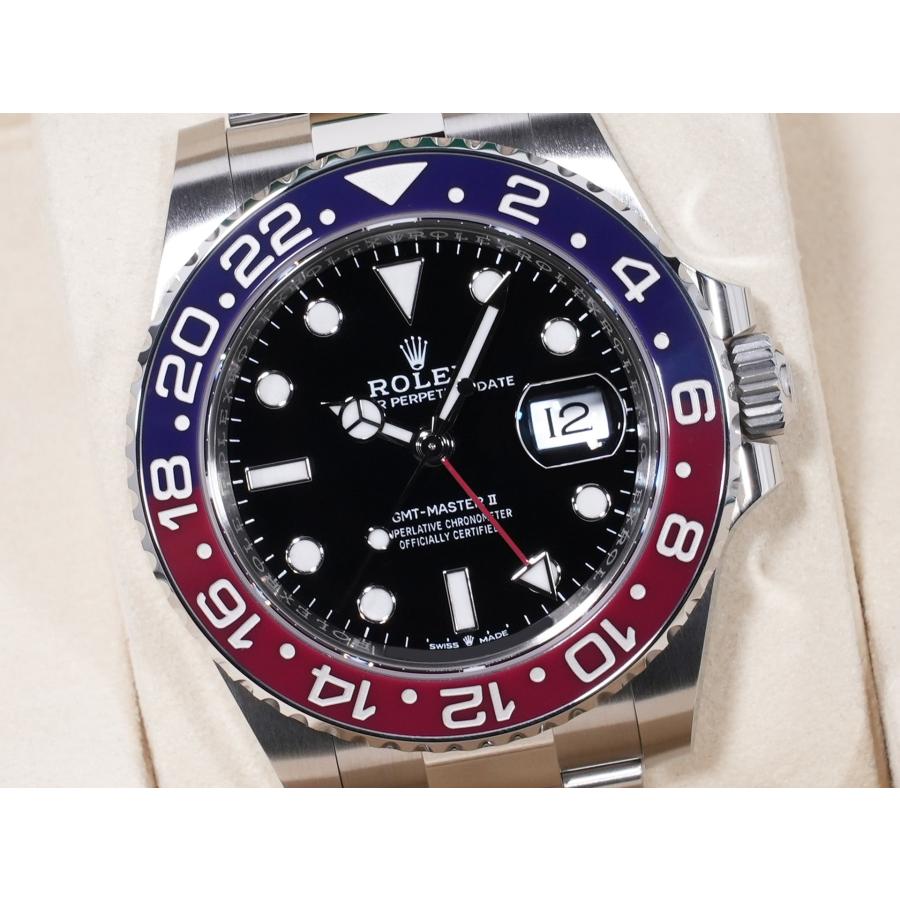 ロレックス GMTマスターII Ref.126710BLRO SS ブラック文字盤 オイスターブレスレット | GMTマスター | 02