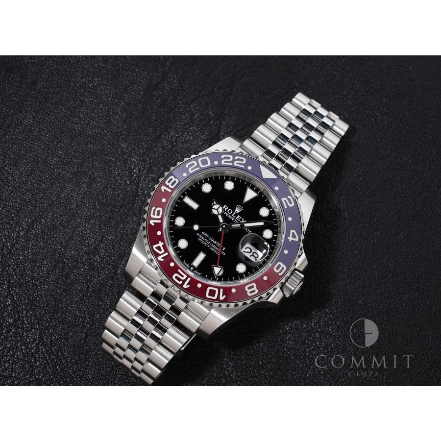 ロレックス GMTマスターII Ref.126710BLRO SS ブラック文字盤 ジュビリーブレスレット | GMTマスター | 10