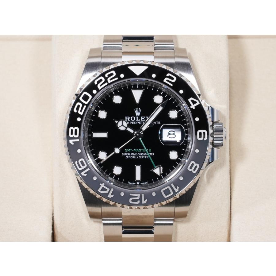 ロレックス GMTマスターII Ref.126710GRNR SS ブラック文字盤 オイスターブレスレット | GMTマスター | 01