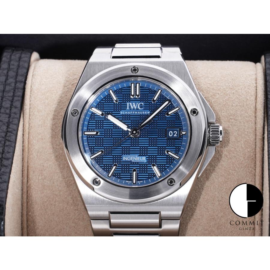 IWC インヂュニア オートマティック 40 Ref.IW328907 SS ブルー文字盤 | IWC SCHAFFHAUSEN