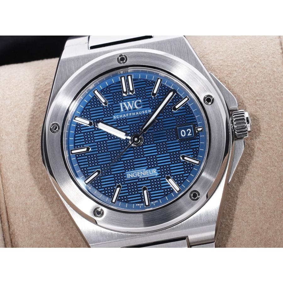 IWC インヂュニア オートマティック 40 Ref.IW328907 SS ブルー文字盤 | IWC SCHAFFHAUSEN | 02