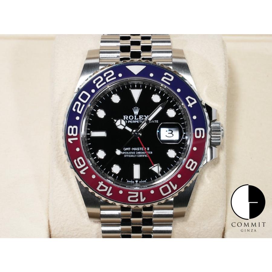 ロレックス GMTマスターII Ref.126710BLRO ステンレススチール ブラック文字盤 ジュビリーブレスレット | GMTマスター