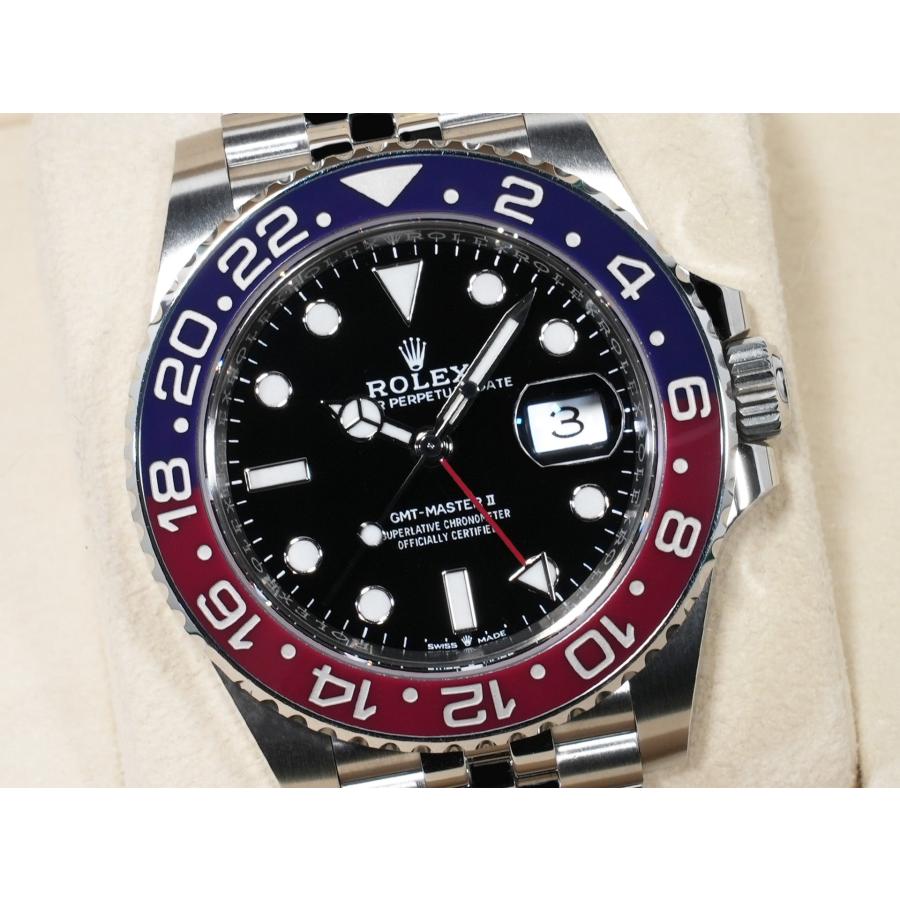 ロレックス GMTマスターII Ref.126710BLRO ステンレススチール ブラック文字盤 ジュビリーブレスレット | GMTマスター | 02