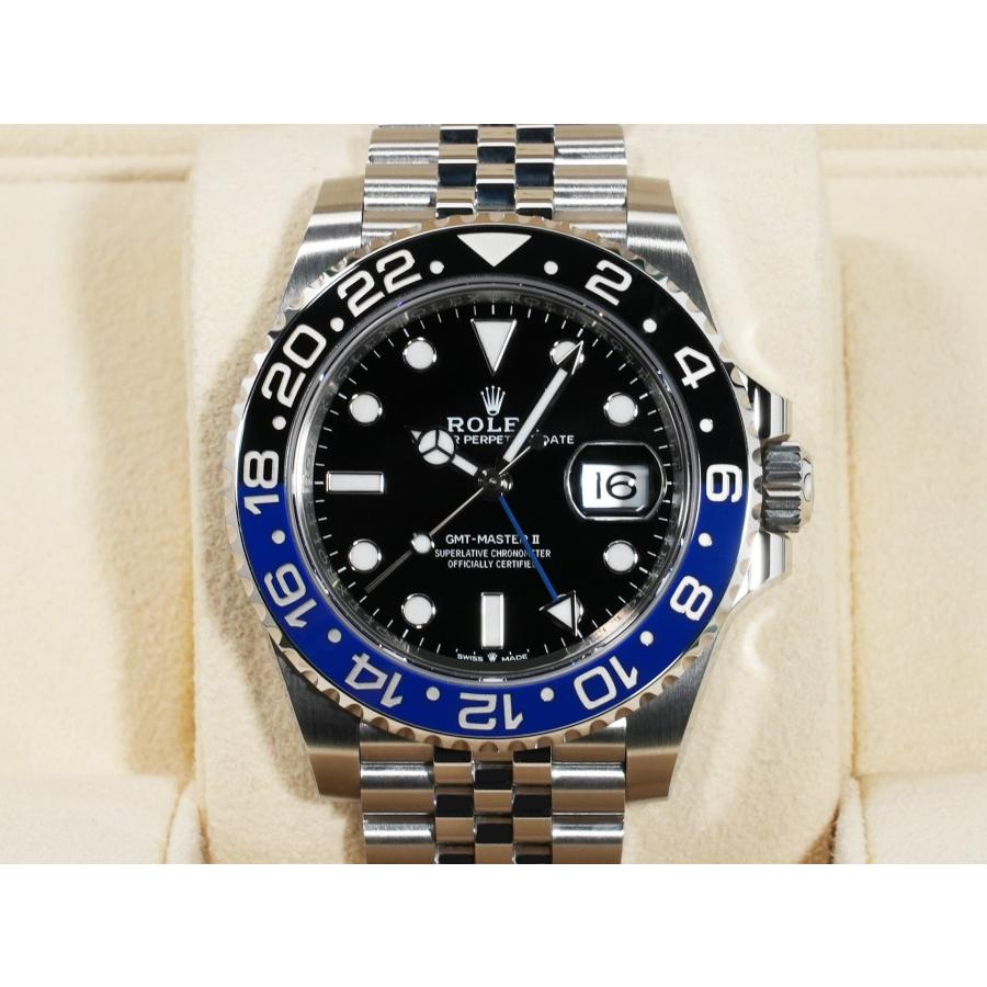 ロレックス GMTマスターII Ref.126710BLNR SS ブラック文字盤 ジュビリーブレスレット | GMTマスター | 01