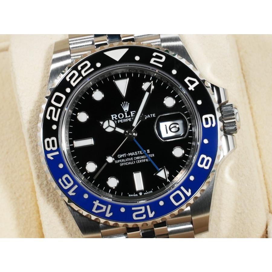 ロレックス GMTマスターII Ref.126710BLNR SS ブラック文字盤 ジュビリーブレスレット | GMTマスター | 02