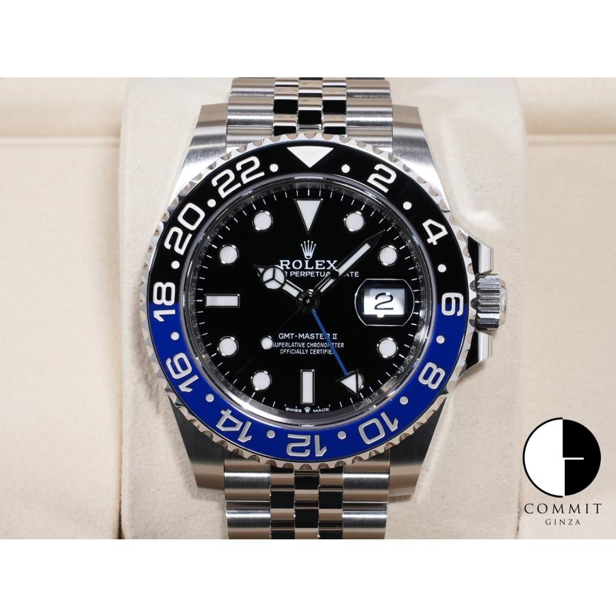 ロレックス GMTマスターII Ref.126710BLNR SS ブラック文字盤 ジュビリーブレスレット | GMTマスター