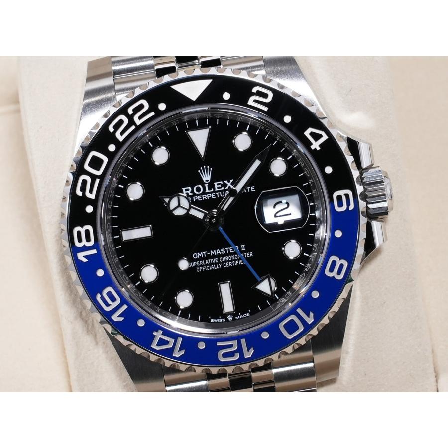 ロレックス GMTマスターII Ref.126710BLNR SS ブラック文字盤 ジュビリーブレスレット | GMTマスター | 02