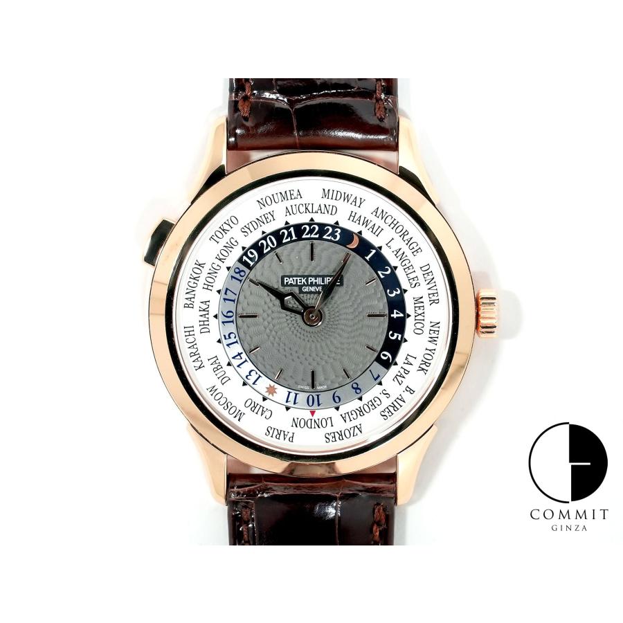 パテックフィリップ コンプリケーション ワールドタイム Ref.5230R-001 ローズゴールド シルバー文字盤 | PATEK PHILIPPE
