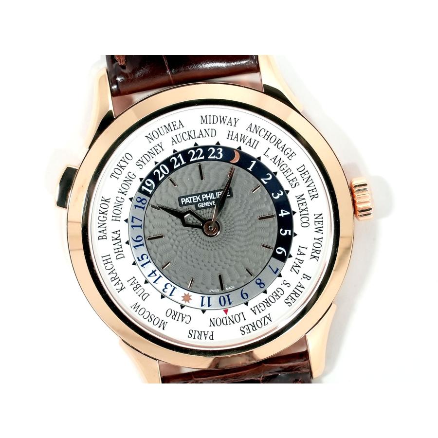 パテックフィリップ コンプリケーション ワールドタイム Ref.5230R-001 ローズゴールド シルバー文字盤 | PATEK PHILIPPE | 03
