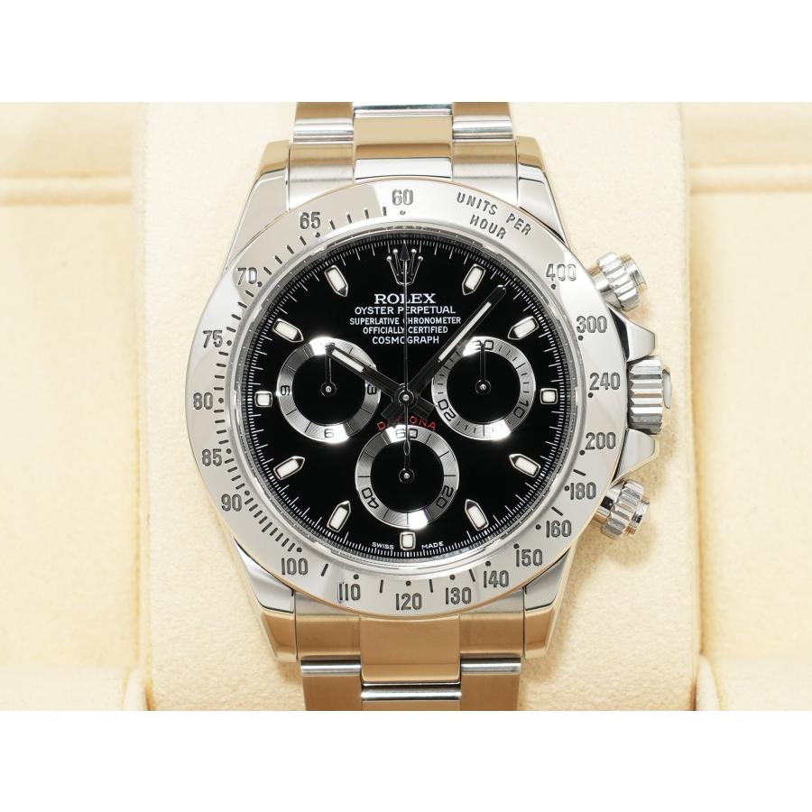 ロレックス デイトナ Ref.116520 ステンレススチール ブラック文字盤 | コスモグラフ デイトナ | 01