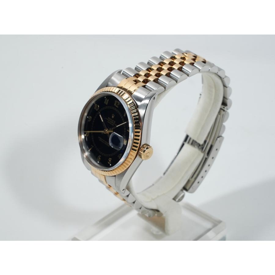 ロレックス デイトジャスト Ref.16013 ステンレススチール/イエローゴールド ブルーステラボイラーゲージ文字盤 | デイトジャスト | 03