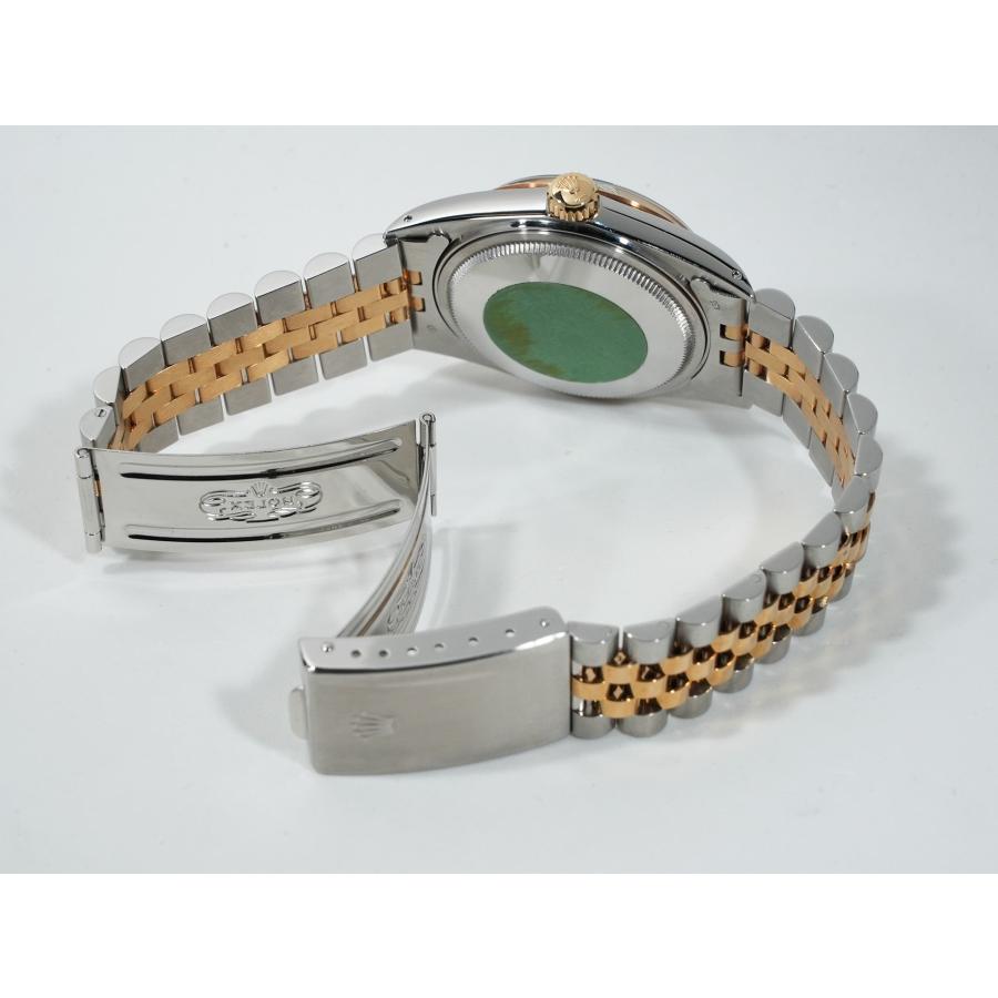 ロレックス デイトジャスト Ref.16013 ステンレススチール/イエローゴールド ブルーステラボイラーゲージ文字盤 | デイトジャスト | 07