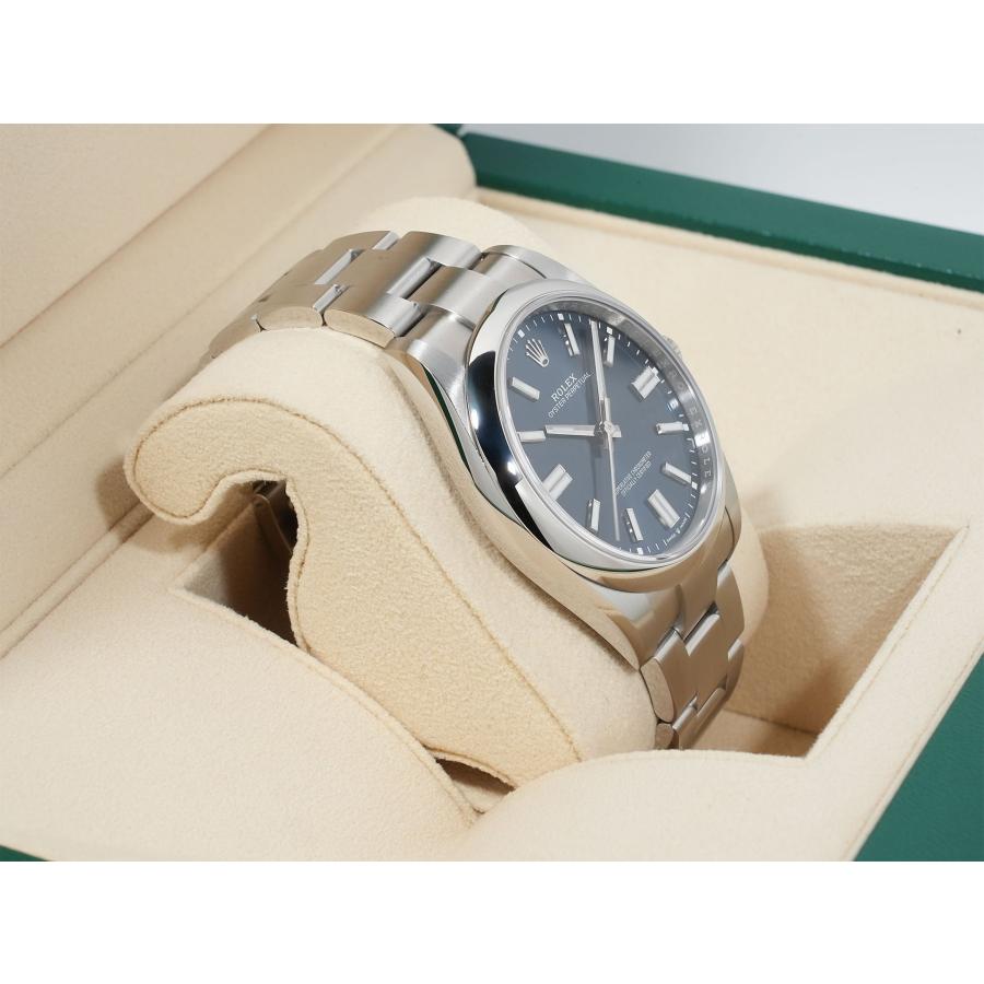 ロレックス オイスターパーペチュアル41 Ref.124300 ステンレススチール ブライトブルー文字盤 | オイスター パーペチュアル | 04