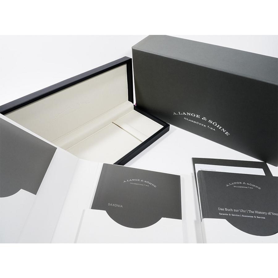 ランゲ＆ゾーネ サクソニア Ref.219.028 18KWG ブルー文字盤 |  | 11