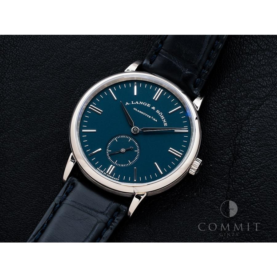 ランゲ＆ゾーネ サクソニア Ref.219.028 18KWG ブルー文字盤 |  | 13